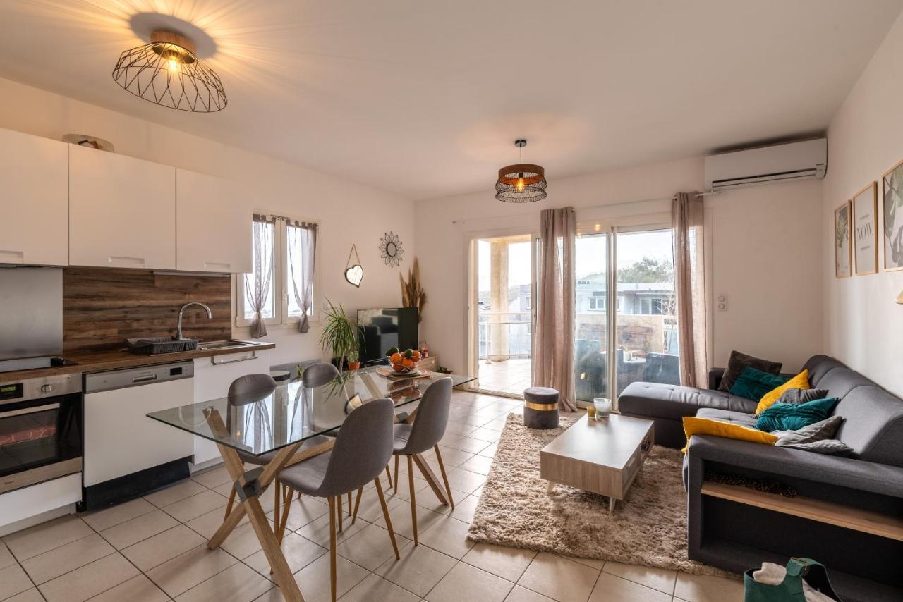 U Nidu - A Ajaccio, Magnifique Appartement 4 Couchages Vue Mer アジャクシオ エクステリア 写真