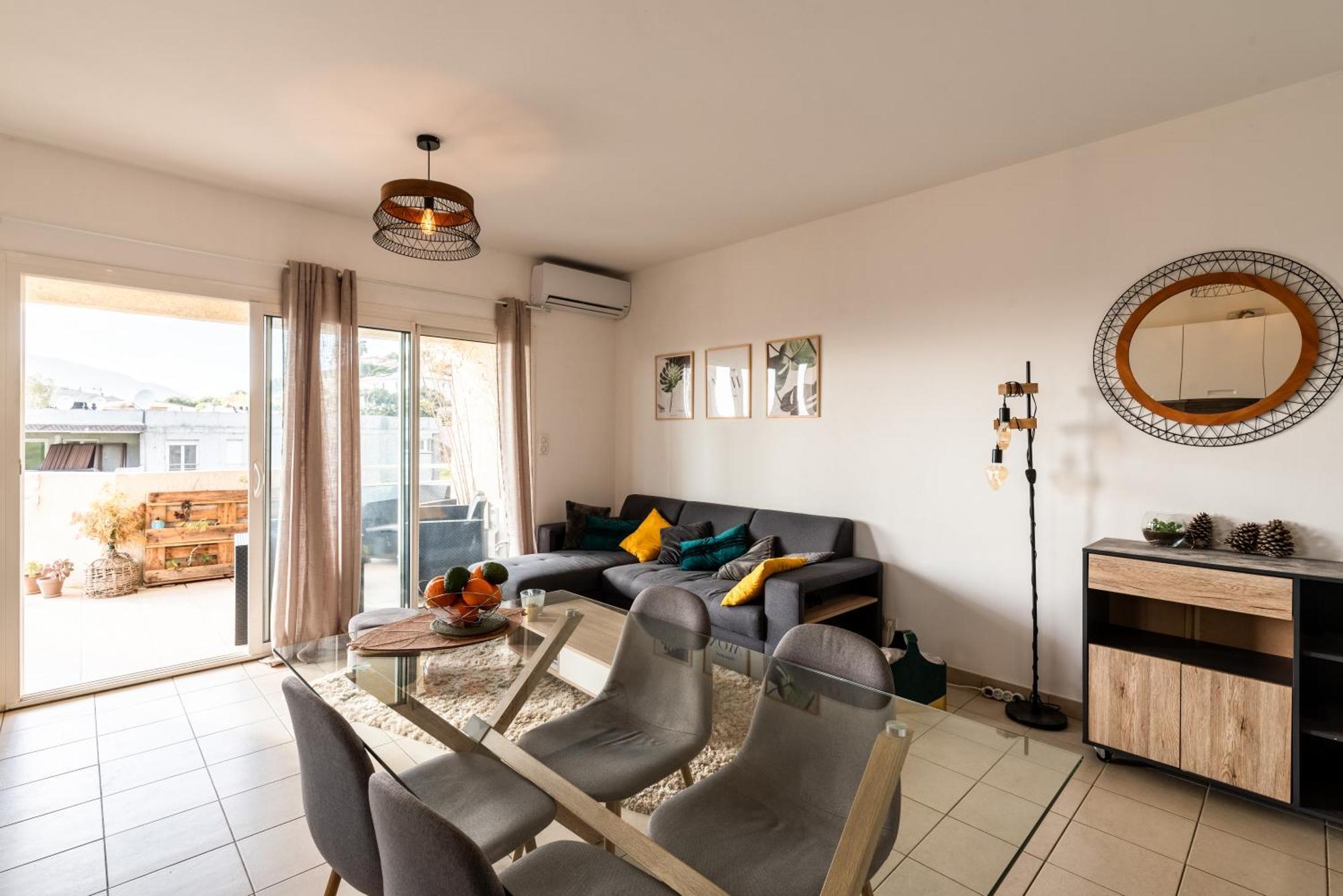 U Nidu - A Ajaccio, Magnifique Appartement 4 Couchages Vue Mer アジャクシオ エクステリア 写真
