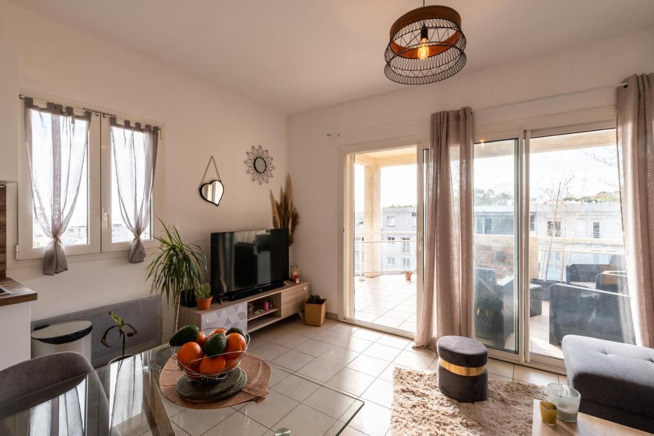U Nidu - A Ajaccio, Magnifique Appartement 4 Couchages Vue Mer アジャクシオ エクステリア 写真